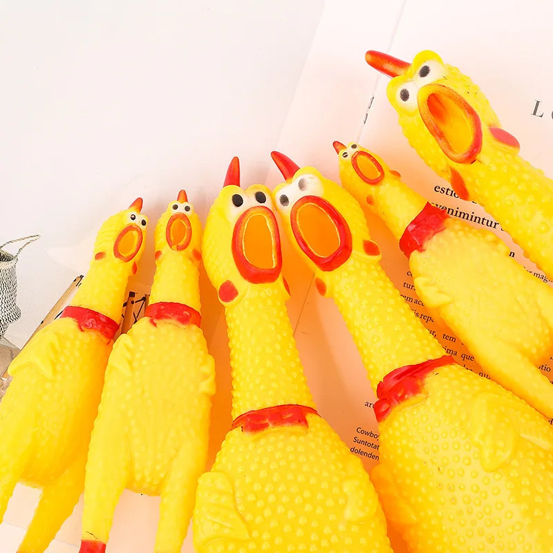 Chicken Pet Chew Squeeze Toys