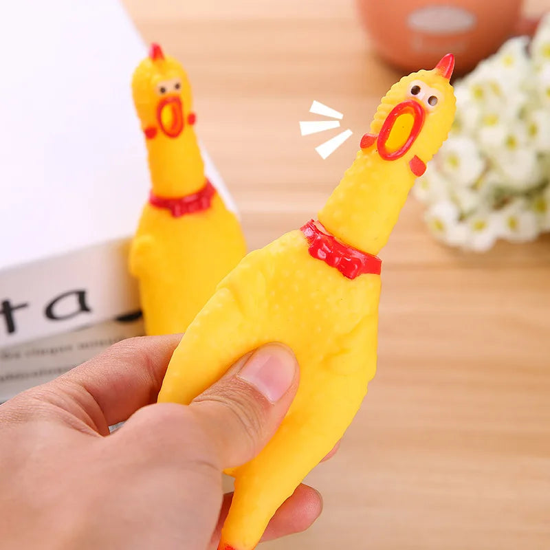 Chicken Pet Chew Squeeze Toys