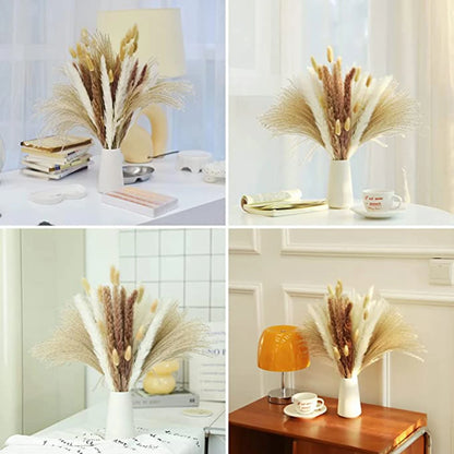 Fluffy Pampas Dried Flowers Bouquet