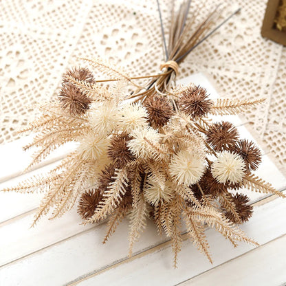 Artificial Prickly Ball Flower